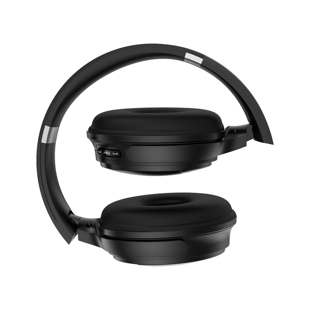 Porodo - Soundtec By Porodo Limited Wireless Headphone Super Rich Bass Headphone Black PD-STWLEP018-BK