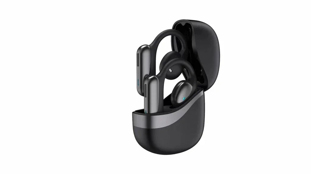Porodo Soundtec Lune Air Conduction TWS Black PD-STWLEP021-BK