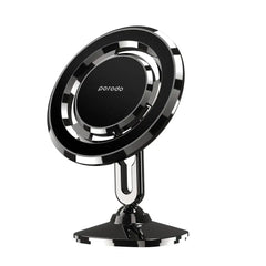 Porodo Stereoscopic Rotation Multiangle Control Magnetic Car Mount - Black - GulfStore.com