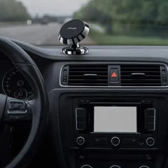 Porodo 4 Circular Discs Magnetic Car Mount - Black - GulfStore.com
