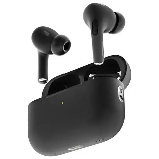Porodo Blue Deep Bass Wireless Earbuds Pro 2 with Swipe Volume - Black - GulfStore.com