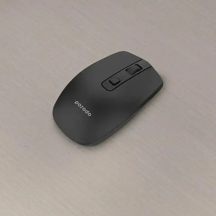 Porodo 2.4G Wireless and Bluetooth Rechargeable Mouse DPI 1600 - GulfStore.com