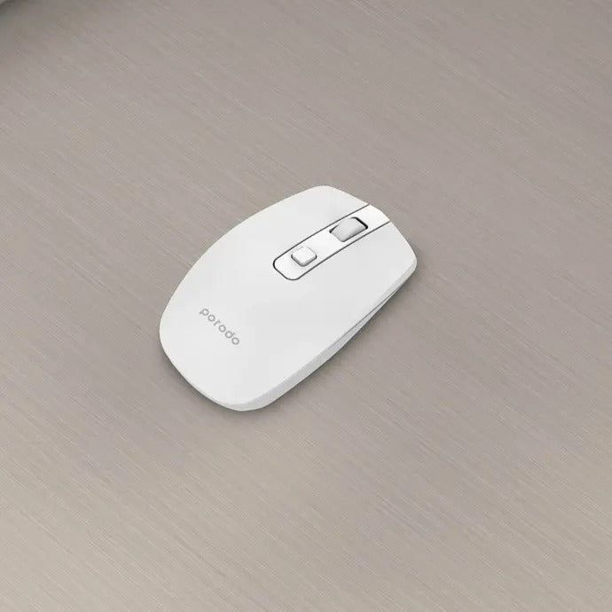 Porodo 2.4G Wireless and Bluetooth Rechargeable Mouse DPI 1600