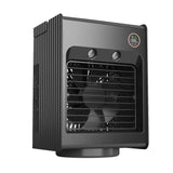 Porodo Lifestyle Air & Mist Portable Cooling Fan With Night Light - Black - GulfStore.com