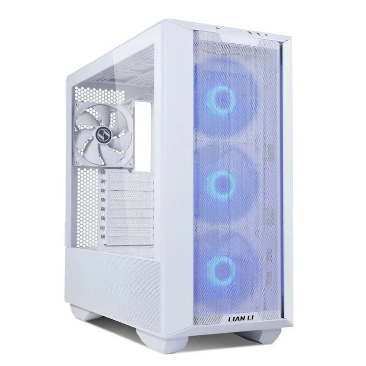 LIAN LI Lancool III RGB Mid Tower Gaming Case - أبيض 