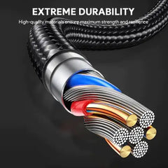 Aukey Braided Nylon USB 2.0 to USB C Cable (0.9m) - Black - GulfStore.com