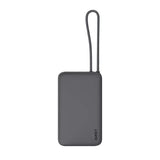AUKEY PB-Y53 Spark Sling Lite Slim Power Bank with Buit-in USB-C Cable - 15W / 10,000mAh / USB-C / Grey - GulfStore.com