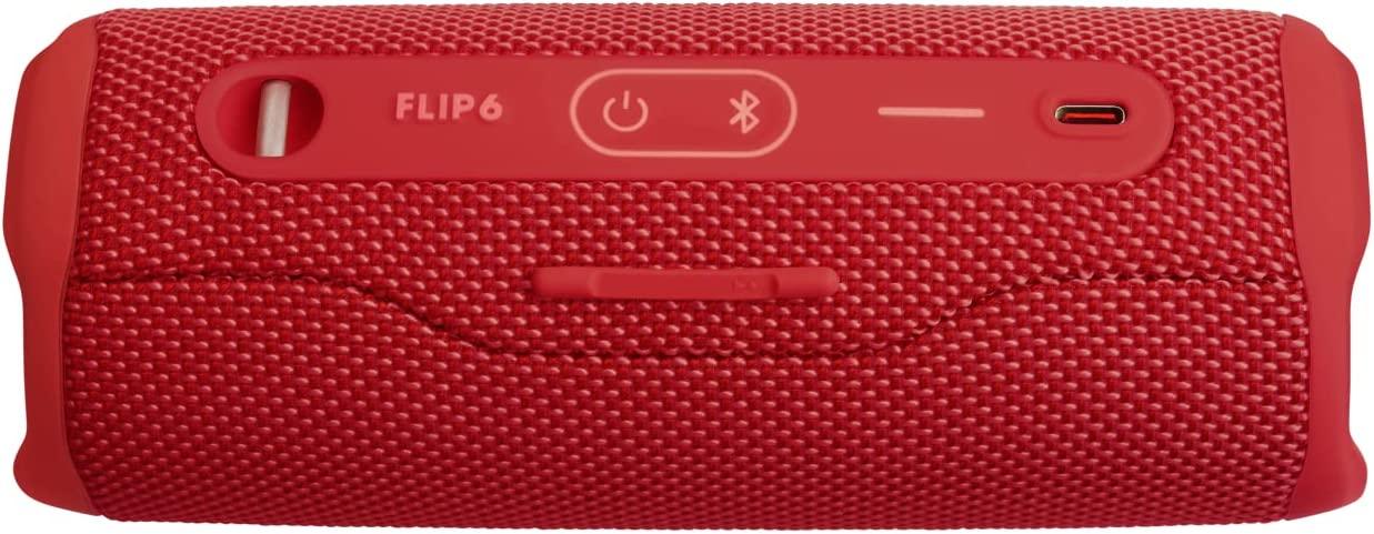 JBL Flip 6 Portable Waterproof Bluetooth Speaker JBLFLIP6GRED - Red