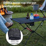 Naturehike FT07 foldable camping table - Black - GulfStore.com