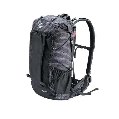 Naturehike Rock 40L+5L hiking backpack 40+5L - Black - GulfStore.com