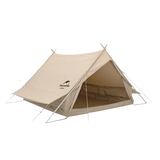 Naturehike Extend 4.8 Cotton Eaves Tower Tent Quicksand - Gold
