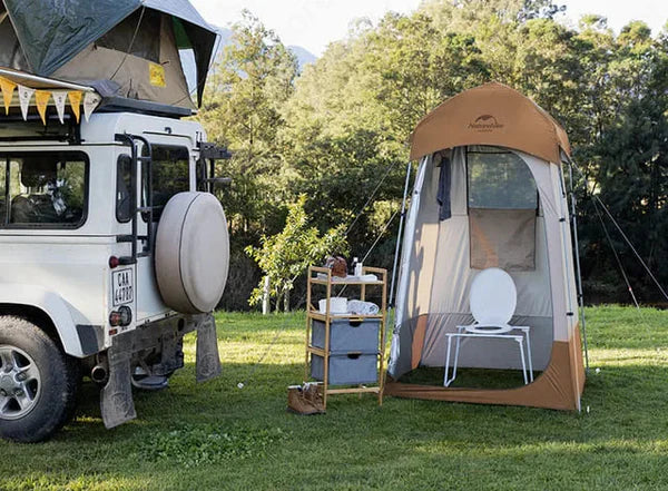 Naturehike Shower changing tent - Brown