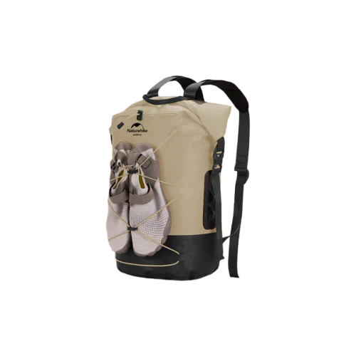 Naturehike TB03-shimmer-TPU wet and dry separation waterproof Bag (without shoes) 30L - Khaki (without shoes)