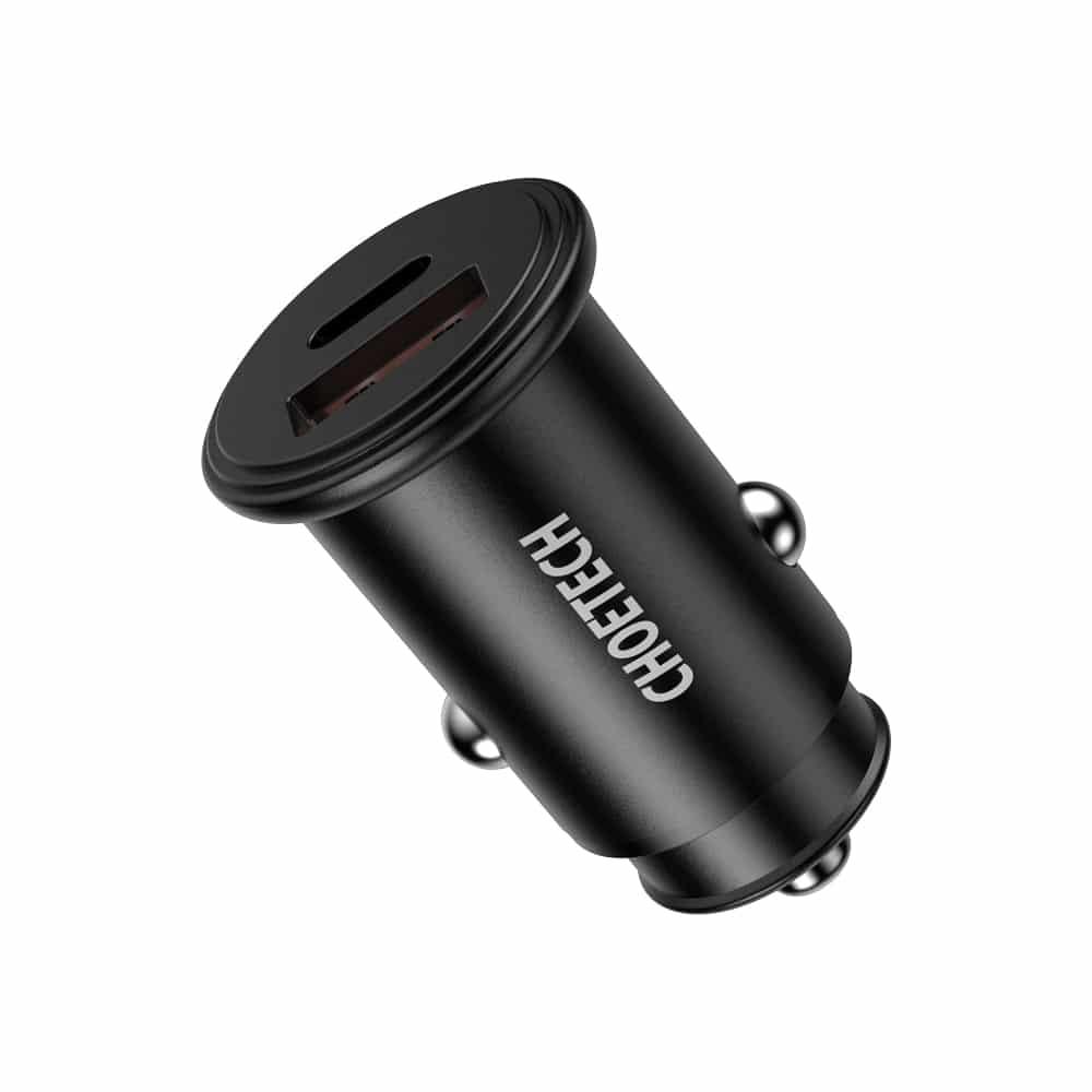 Choetech Super Mini PD 3.0, 30 W Fast Car Charger TC0006 - GulfStore.com
