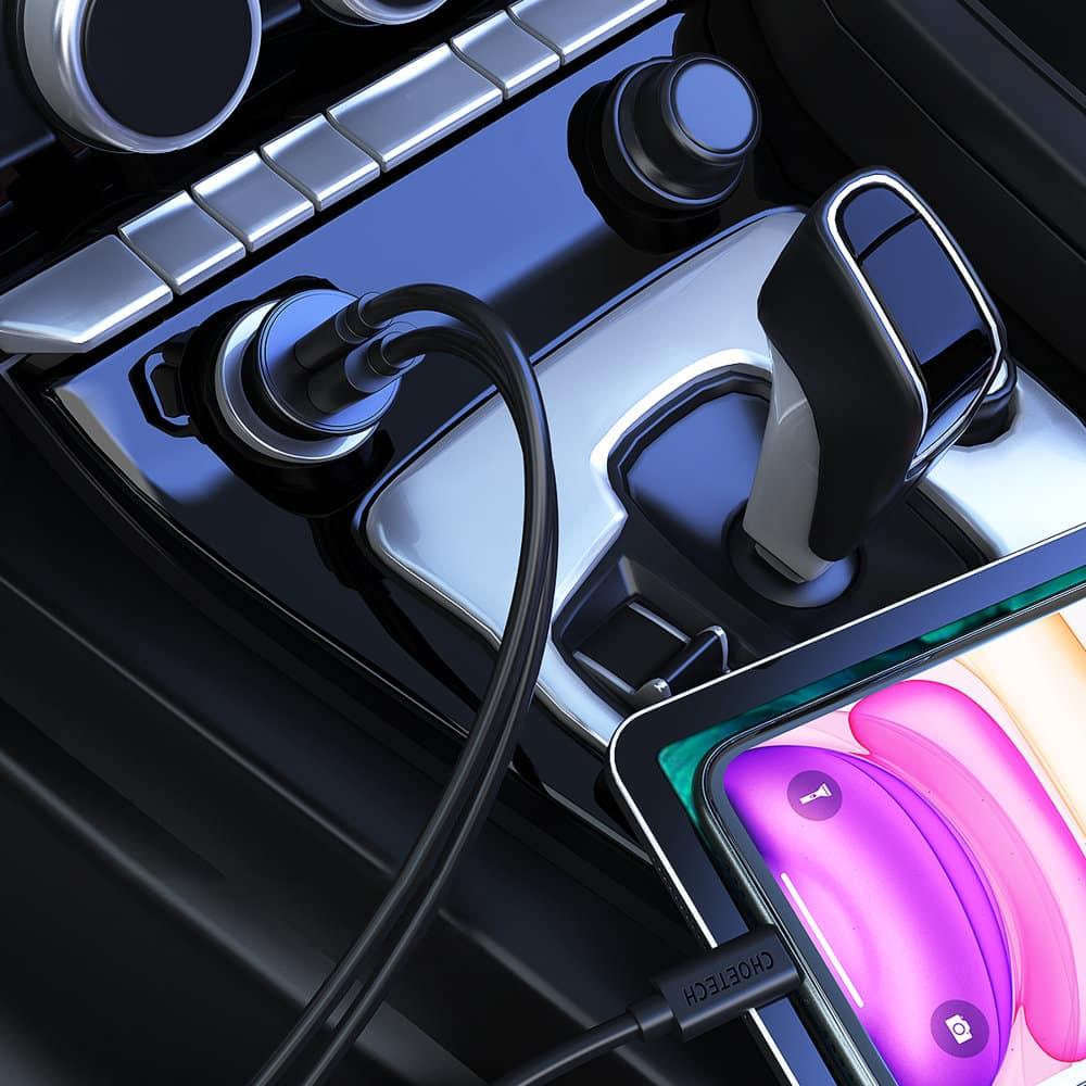 Choetech Super Mini PD 3.0, 30 W Fast Car Charger TC0006 - GulfStore.com