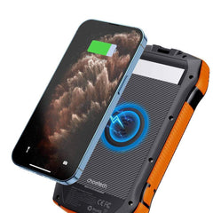 Choetech solar power bank with inductive charging 20000mAh PD 20W / QC 18W / Qi 10W orange (B657) - GulfStore.com