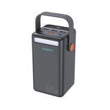 B664 Choetech 50000mah 65W Micro+USB-A+Type-CMini power station blue