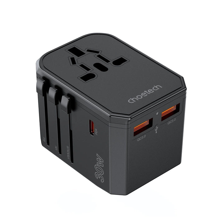 PD6041 , Chotech PD30W C+2A Travel Wall Charger , black