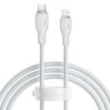 Baseus Pudding Series Fast Charging USB-C to Lightning Cable 1.2M - Stellar White - GulfStore.com