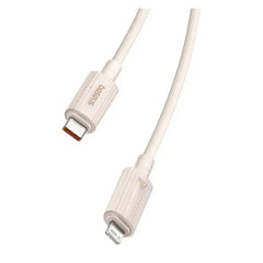 Baseus Habitat Series Fast Charging USB-C to Lightning Cable 2M - Wheat Pink - GulfStore.com