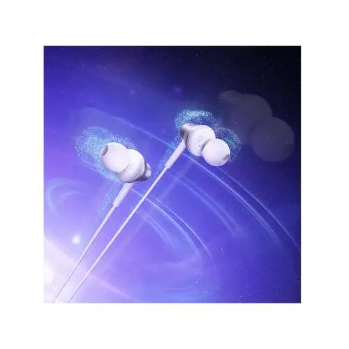 Baseus Encok CZ11 Wired Earphones Moon White - GulfStore.com