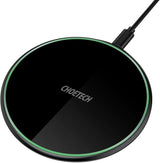 Choetech , T559-F , 15W Fast Wireless Charging Pad - Black