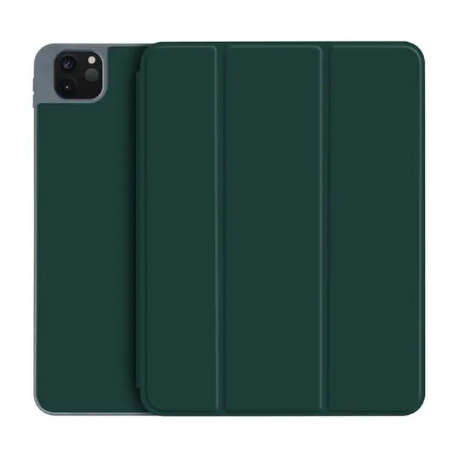 Green Premium Leather Case for iPad Air 10.9 2020 & 11 2020/2021 GNIPL10920GN - Green