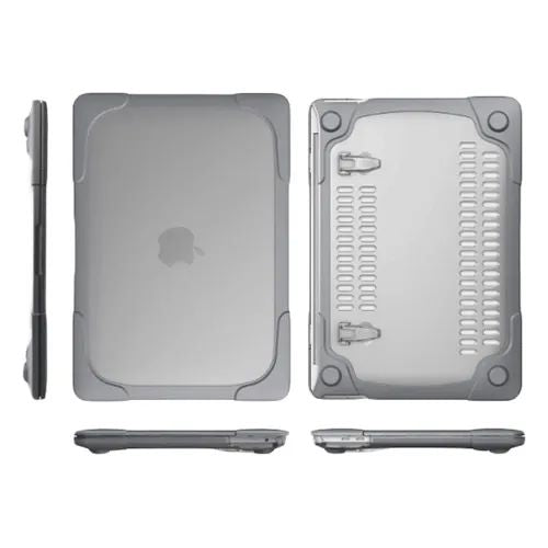Green ShockProof Case For Macbook Air 13.3 (2020) GNSPM13AGY  - Gray