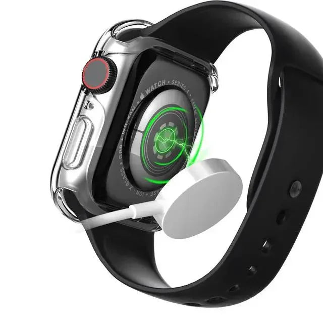 Green Apple Watch Guard Pro TPU 44 mm Clear GNTT44MM - Transparent