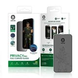 Green 3D Privacy Pro Glass Screen Protector for iPhone 13 / 13 Pro - Black - GulfStore.com