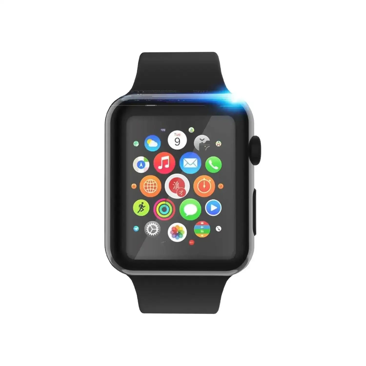 Green 3D Watch Series HD Glass - 45 mm - AG Matte - GulfStore.com
