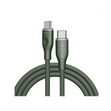 17922 | C2361 | Voltme Power Link Rugg Fast Charge Cable USB-C To USB-C 3A 60W | Rainbow Green