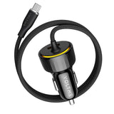 18507 Voltme Cazo Series Car Charger 52.5W C-A with Magnetic Cable