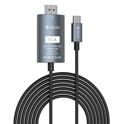 Devia Storm series HDMI Cable (type-c to HDMI) - Black