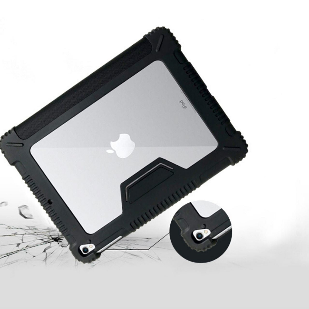 Devia iPad Air 4 10.9 Shockproof Case with Apple Pencil Slot - Black