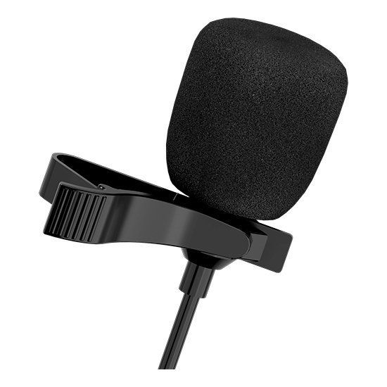 Devia Smart Series wired Microphone (Type-C)  354076 - Black