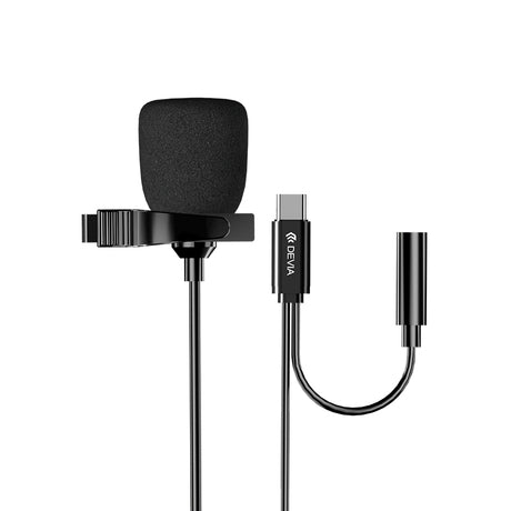 Devia Smart Series wired Microphone (Type-C)  354076 - Black