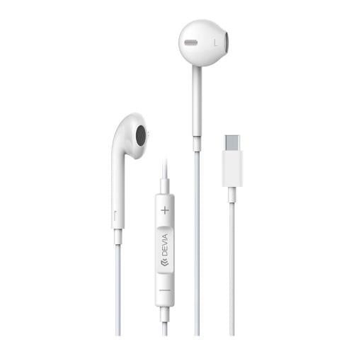 Devia Smart Series Earpods with Type-C Interface Digital 359354 - White