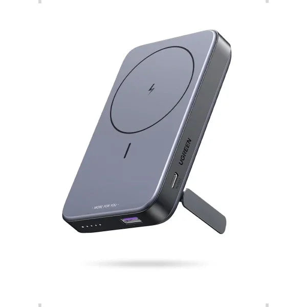 PB206 | UGREEN | بنك طاقة لاسلكي مغناطيسي 10000 مللي أمبير/ساعة PD-20W بقوة 15 واط (رمادي فضائي) (LY) PB206 | 15086