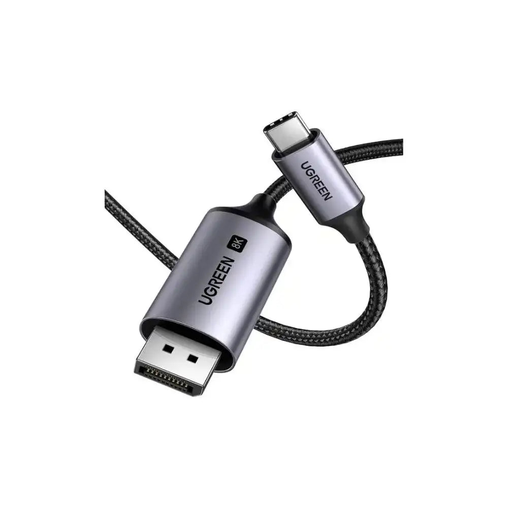 UGREEN USB-C to DisplayPort 8K Cable 2m-CM556 - GulfStore.com