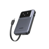 PB511 | UGREEN | 10000mAh Power Bank with Built-in Cable 15W | 35603B