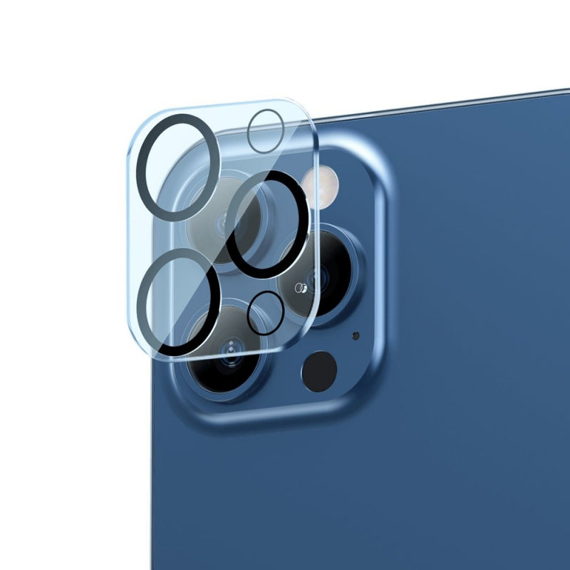 BASEUS | Full Coverage Clear Camera Lens Diamond Grade Hardness Protector Film For Iphone 12 Pro | Transparent