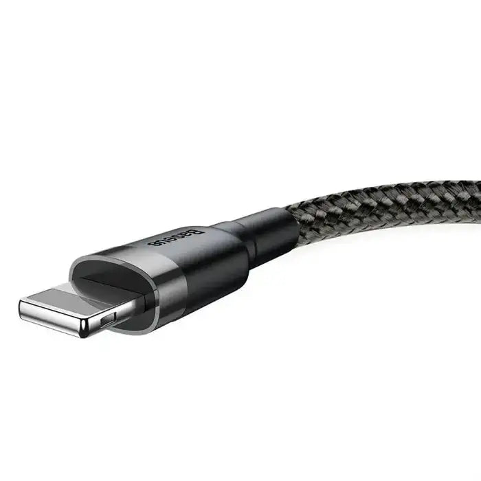 Baseus cafule Cable USB For iP 2A 3m Gray+Black - GulfStore.com