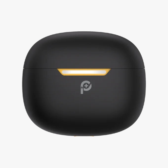 Powero + Clara True Wireless Earbuds - Black & Yellow