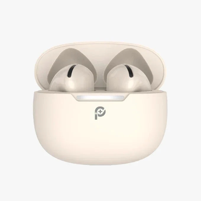 Powero + Clara True Wireless Earbuds - Beige