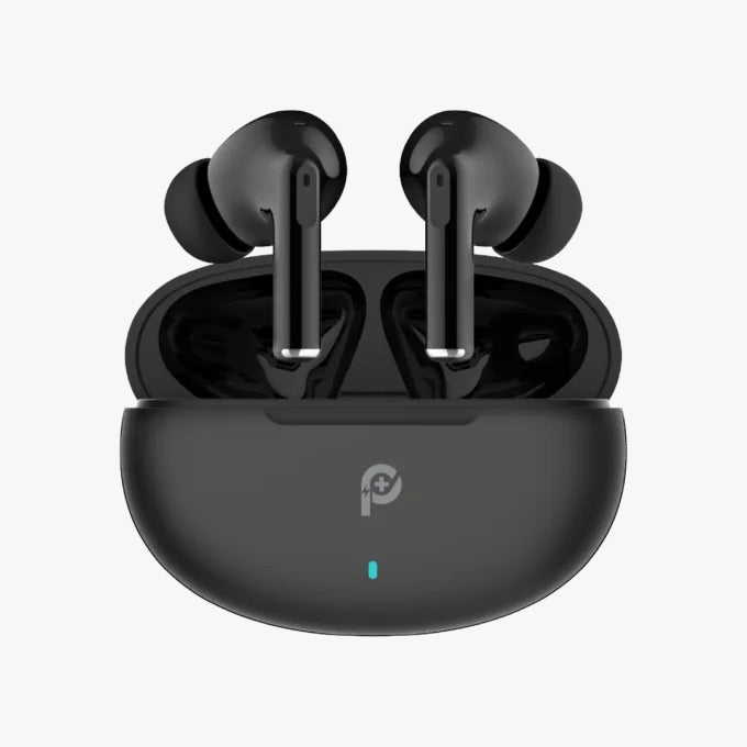 PowerO+ Serene True Wireless Earbuds - Black