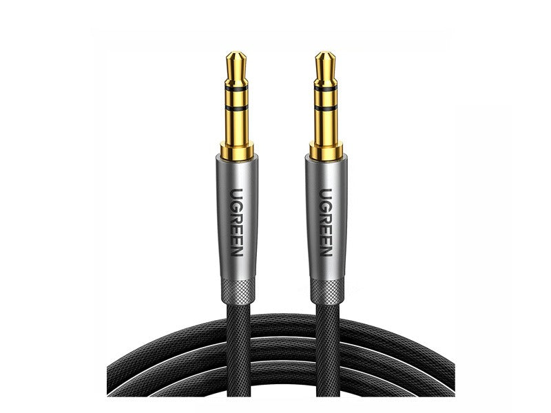 Ugreen 3.5mm Metal Connector Alu Case Braided Audio Cable 3m