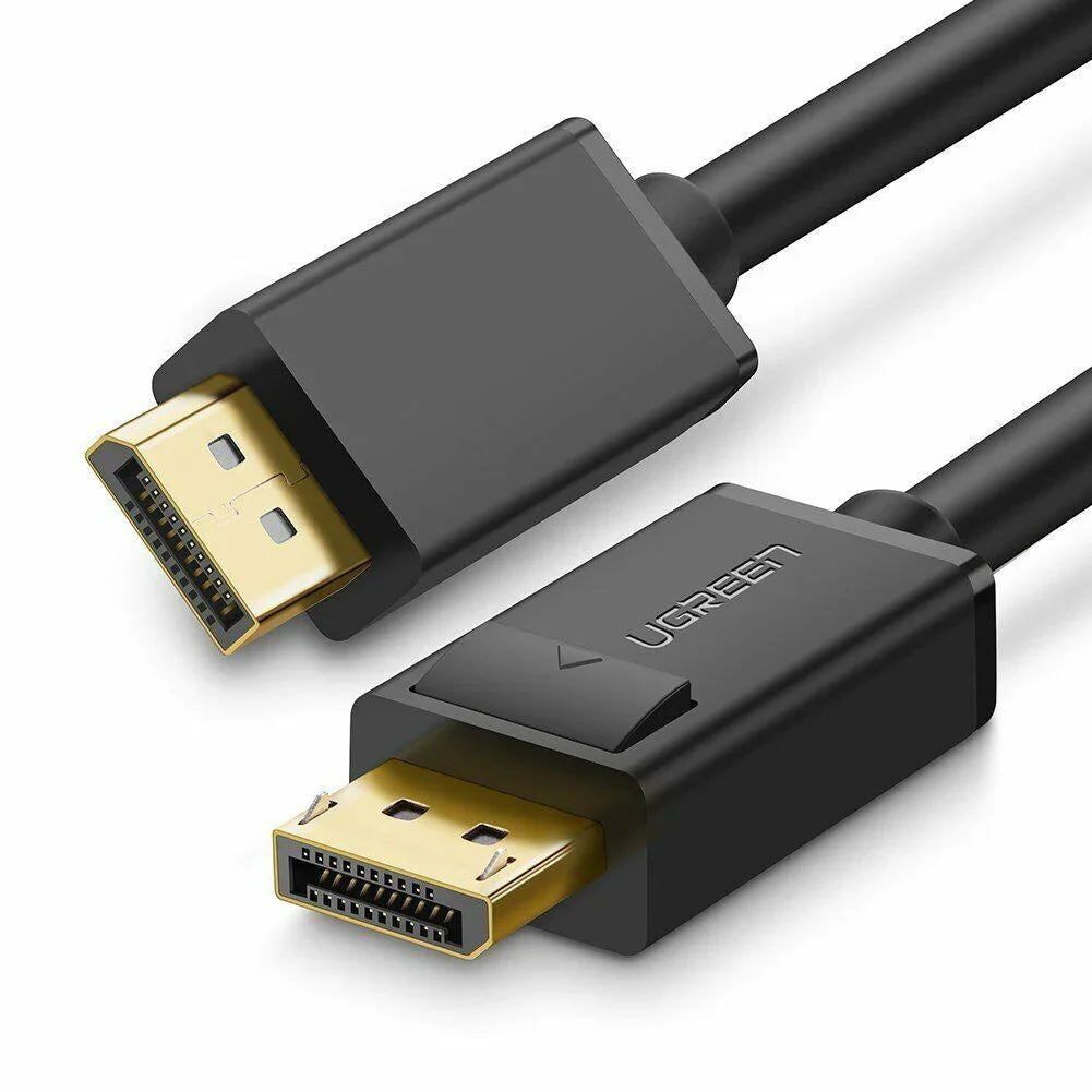 UGreen DP Male to Male Cable (1m) - BLACK