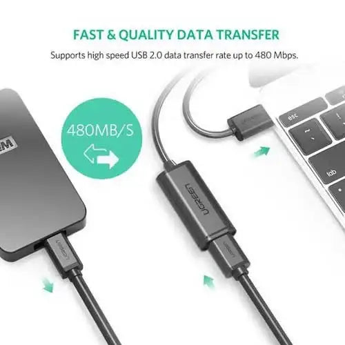 Ugreen USB 2.0 Active Extension Cable 5m - GulfStore.com