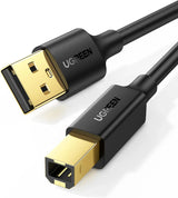UGreen 10352 USB 2.0 AM TO BM PRINTER CABLE 5M - Black